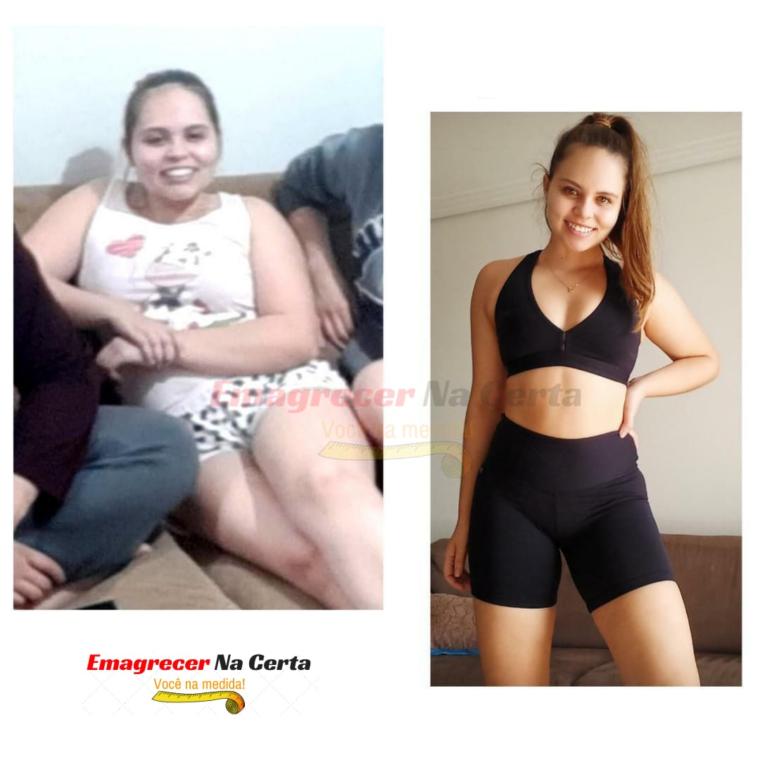 Transformação de aluna do Método Emagrecer na Certa