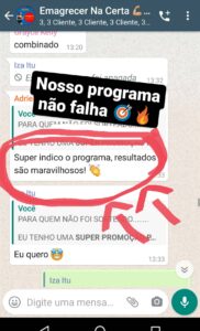 Antes e depois de aluna do Método Emagrecer na Certa